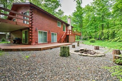 Lovely Lake Poconos Home with Sauna and Fire Pit! - image 3