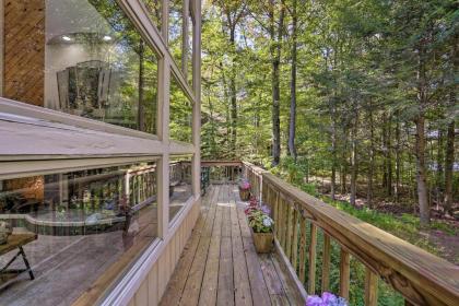 Superb Pocono Lake House with Private Beach and Dock! - image 5