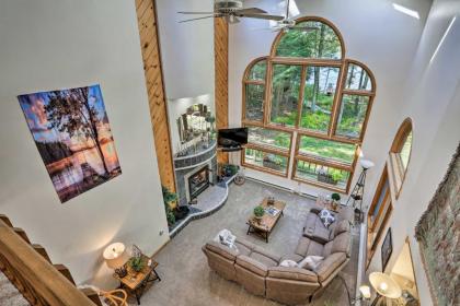 Superb Pocono Lake House with Private Beach and Dock! - image 9