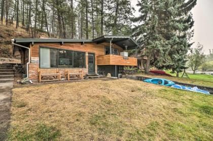 Flathead Lake Waterfront Cabin with Dock Kayaks Polson