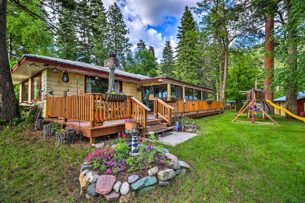 Flathead Lake House with Private Beach and Boat Dock! - main image