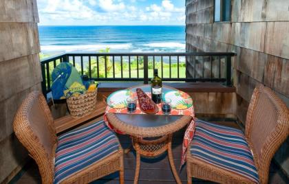 Sealodge A6 the BESt oceanfront view from updated gem so romantic Princeville