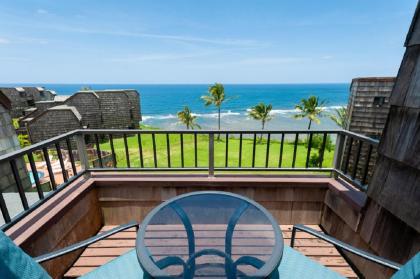 Sealodge F9 top floor with oceanfront views wifi pool free parking Princeville