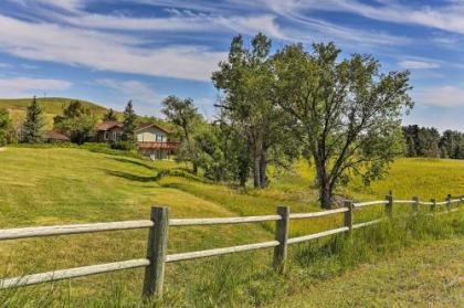 Rapid City House with Deck on Private 150 Acre Estate