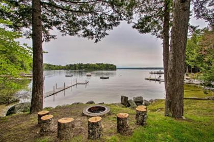 Waterfront Sebago Lake Cottage with Dock and Beach - image 9