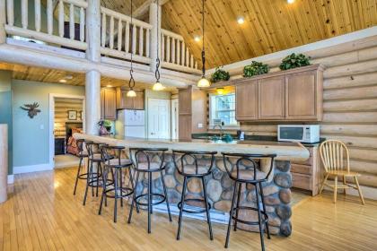 Secluded Log Cabin with Game Room and Forest Views! - image 11