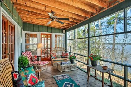 Charming Waterfront Ridgeway Cabin with Dock South Carolina