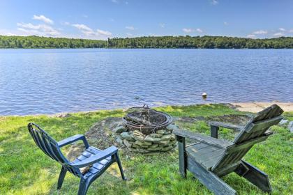 Rock Hill Home with Fire Pit on Wanaksink Lake!