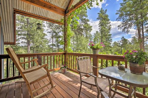 Cozy Ruidoso Cottage with Deck - 10 Min to Village! - main image