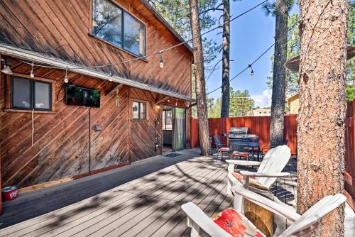 Rustic Ruidoso Cabin with Deck - Walk to Midtown - image 2