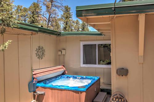 Ruidoso Cabin with Hot Tub 10 Min Walk to Main St! - main image