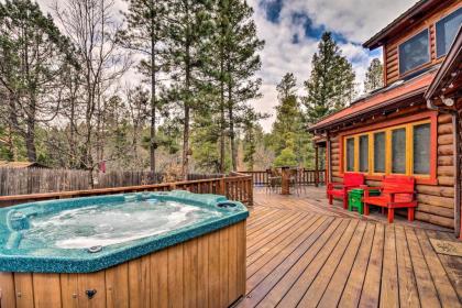 Unique Bear Country Cabin in Ruidoso with Hot Tub! - image 3