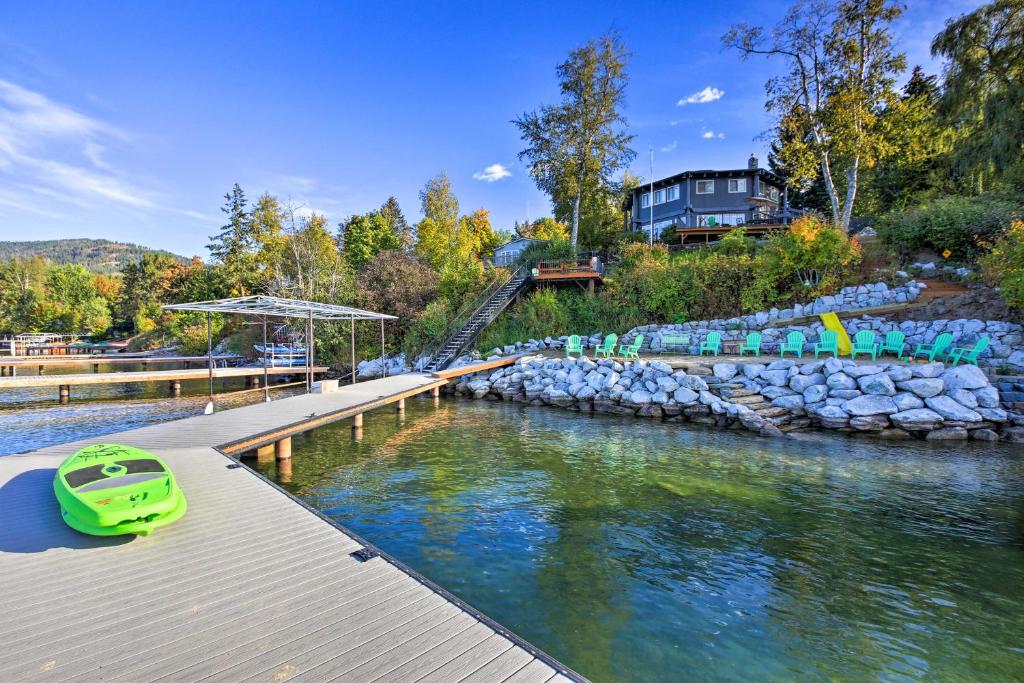 Lakefront Home with Dock and Hot Tub Near Schweitzer! - image 4