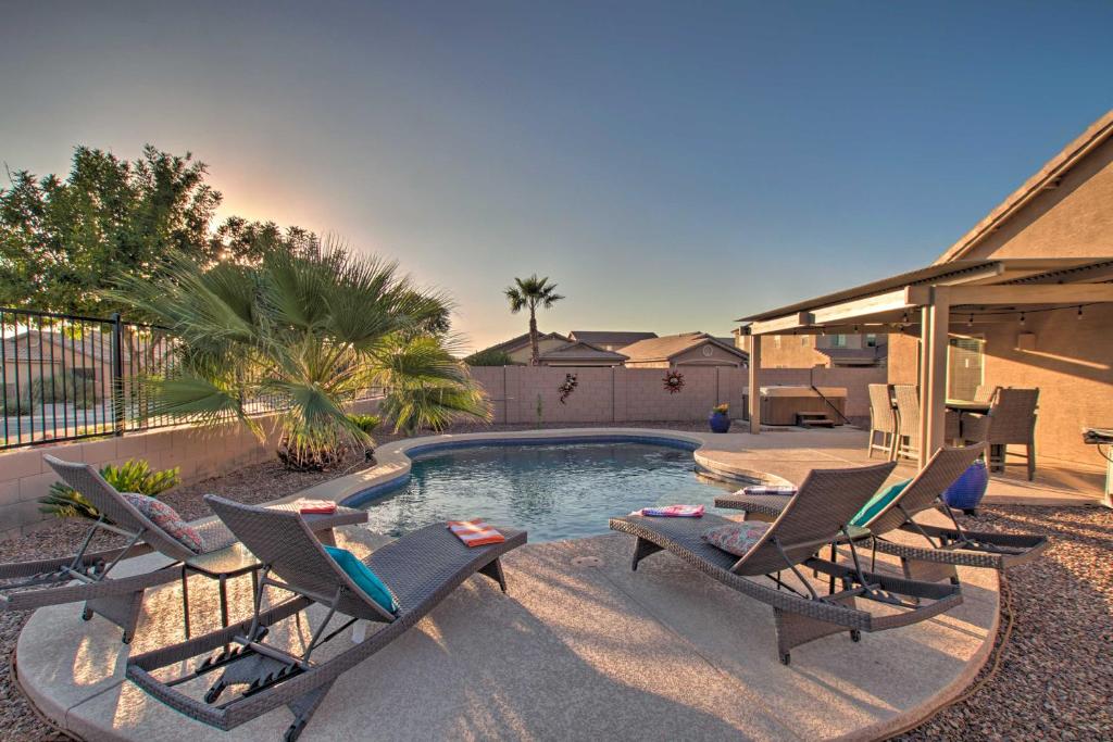 Updated San Tan Valley Escape with Backyard Oasis! - main image