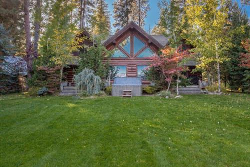 Oden Bay Log Home - main image