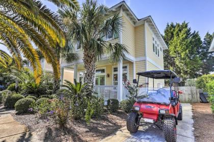 Santa Rosa Beach House with Bikes Deck and Grill Florida