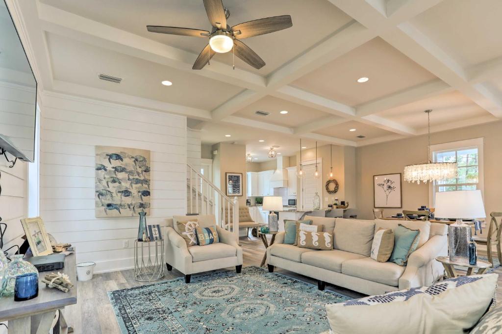 Bright Beach House with Pool Access and Walk to Beach! - image 2