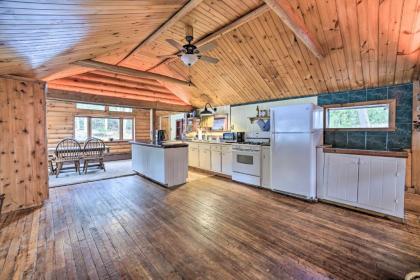 Quiet Saranac Lake Cabin with Deck Pets Welcome