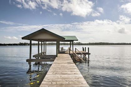 Waterfront Pomona Park Home with Dock on Lake Broward