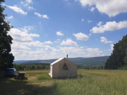 Luxury tents in Schoharie New York