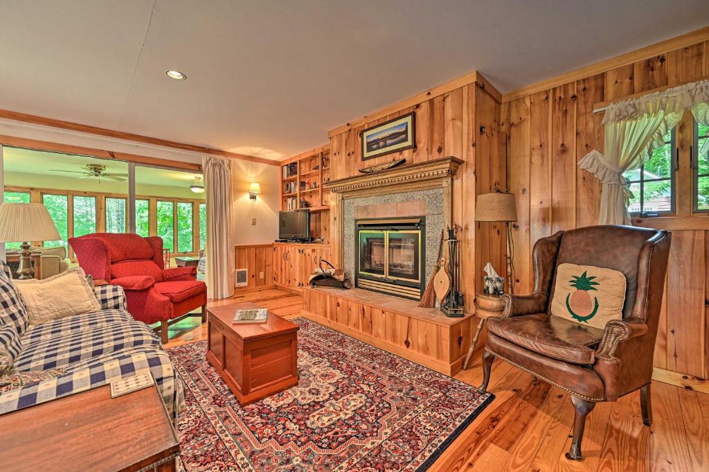 Cozy ADK Cabin with Porch Walk to Schroon Lake! - image 2