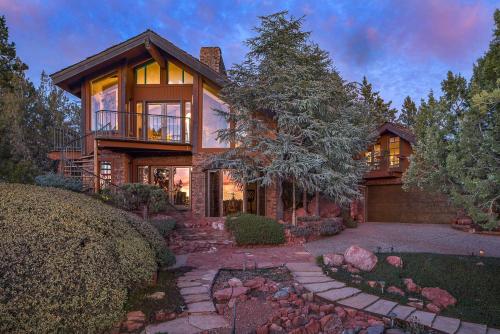 Unique Sedona Home with Mountain Views and Guest House - main image