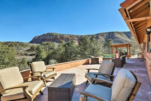 Secluded Sedona Home with Patio and Red Rock Views - main image