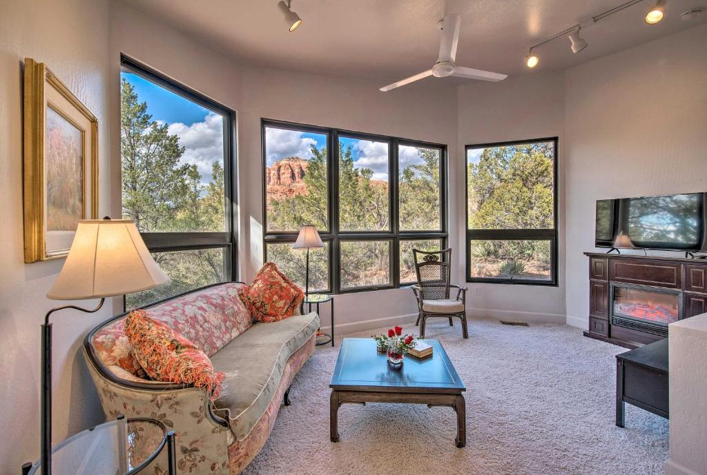 Sedona Apartment with Private Patio and Red Rock Views - main image