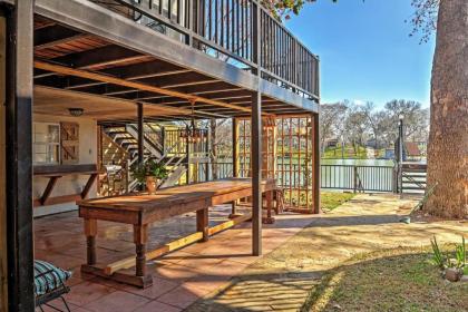 Waterfront Guadalupe River Lodge Home with Dock! - image 5