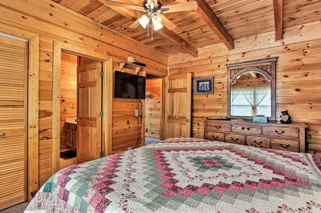 Rustic Sevierville Cabin with Spacious Porch and Views! - image 5