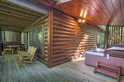 Rustic Cabin with Hot Tub and Fireplace by Smoky Mtn NP - image 3