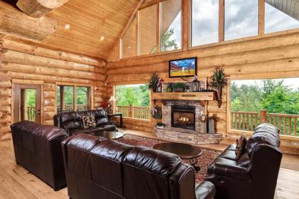 Big Bear Ridge Lodge - Breathtaking mountain views and private forest scenes in amazing large log cabin - image 8