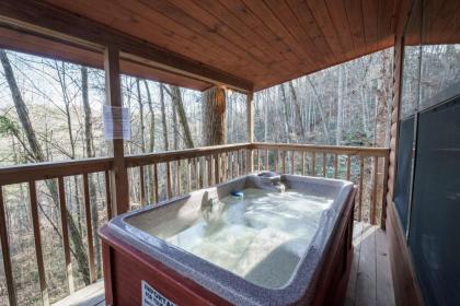 Country Getaway Hot Tub Heart Shaped Jetted Jacuzzi Stone Gas Log Fireplace Rocking Chairs - image 5