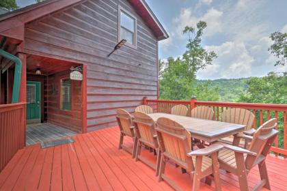 Pigeon Forge Cabin with Indoor Pool Games Large Deck