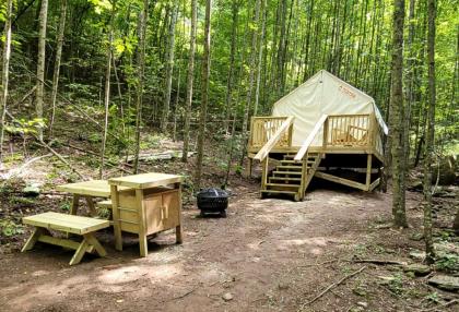 tentrr Signature Site   Happy Hollow Hideaway Glade site Sevierville