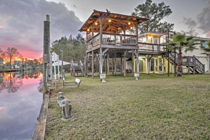 Bay St Louis House with Boat Dock on Breath Bayou!