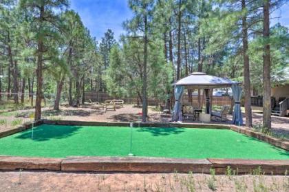 Show Low Home with Hot Tub Putting Green and Gazebo!