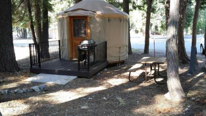 Snowflower Camping Resort 12 ft. Yurt 9 Soda Springs