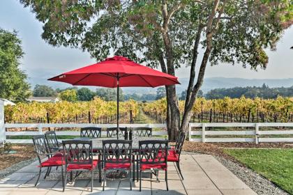 Beautiful Sonoma House with Patio and Vineyard Views