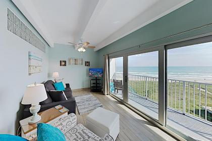 Updated Shorefront Condo with Pool - Walk to Waves! condo