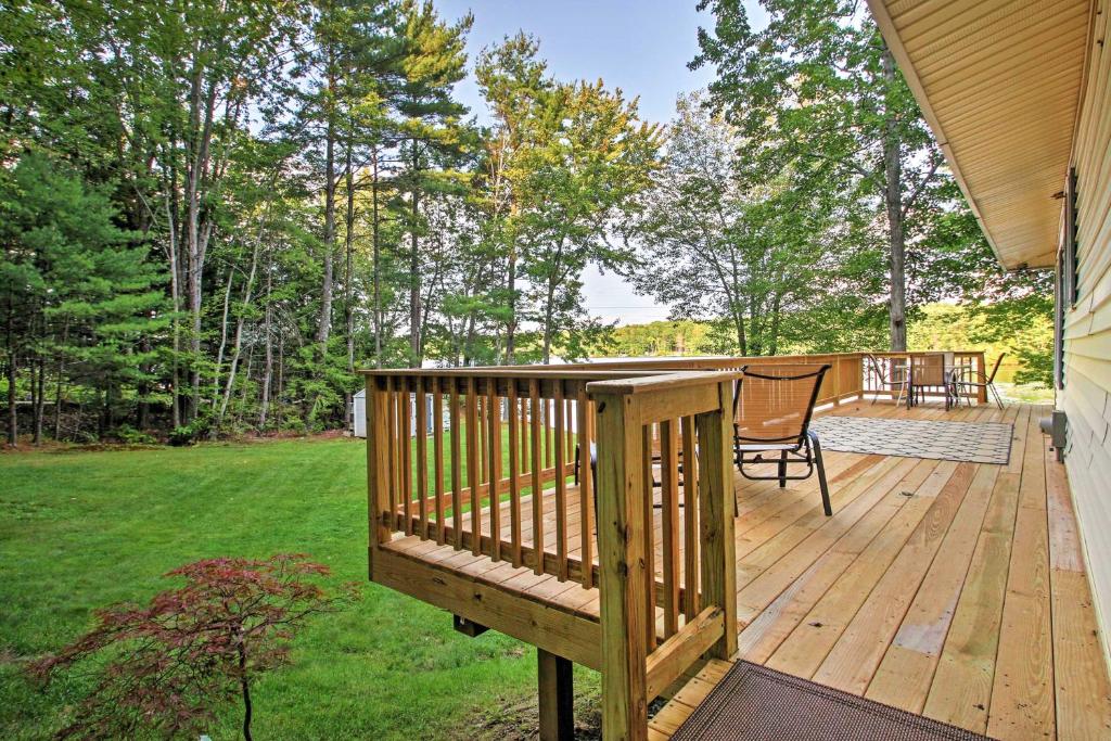 Scenic Lyman Home on Swan Pond with Wraparound Deck! - image 4