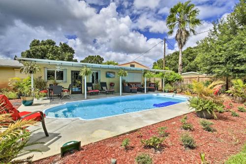 St Petersburg Home with Tropical Yard and Pool! - main image