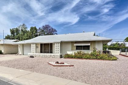 Quaint Sun City Home Covered Patio and Private Yard