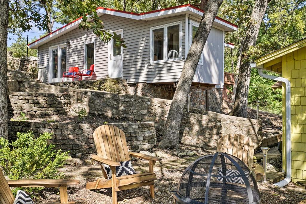 Sunrise Beach Lakeside Home with Boat Dock and Grill - main image