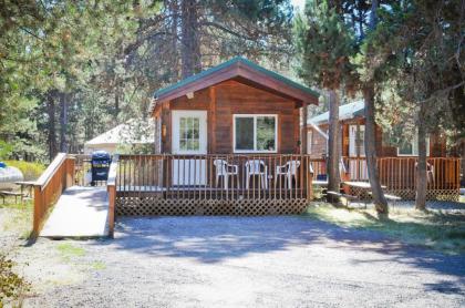 Bend Sunriver Camping Resort Studio Cabin 8 Sunriver