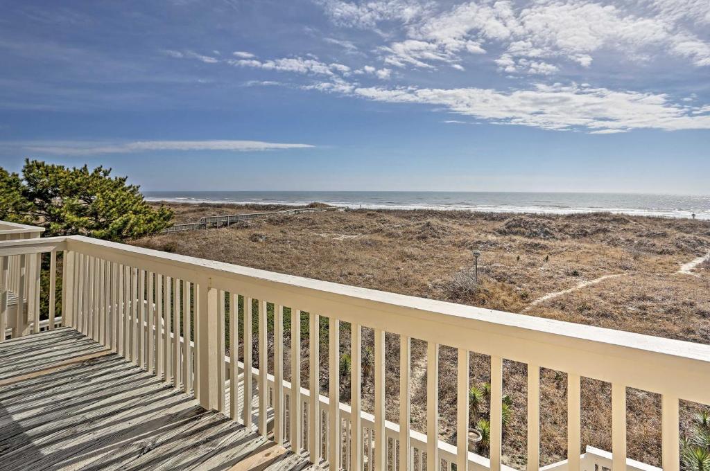 Sunset Beach Home with Deck and Views - Steps to Beach! - main image