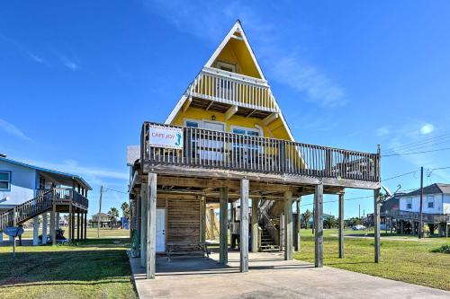 A-Frame Home with Deck - 2 Blocks to Surfside Beach! - image 2