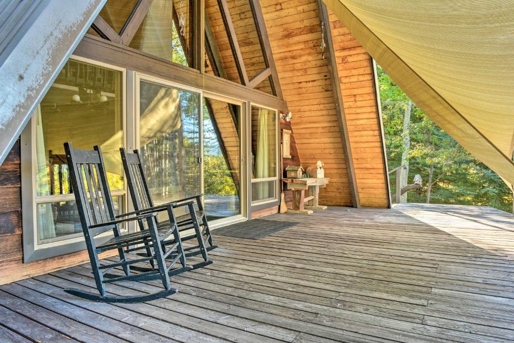 Irwin A-Frame Cabin with Deck and Mountain Views! - image 2