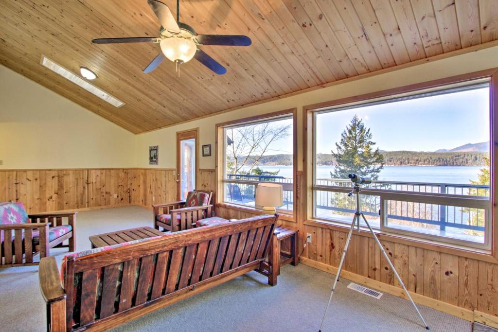 Tahuya Cabin with Hood Canal and Olympic Mtn View - main image