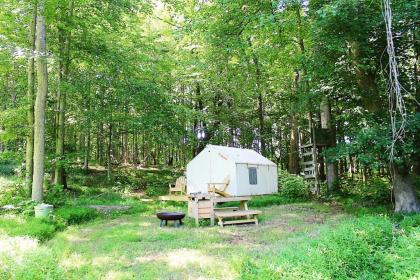 Tentrr - Birches: Woodsy Glamping Retreat near Chincoteague Island!